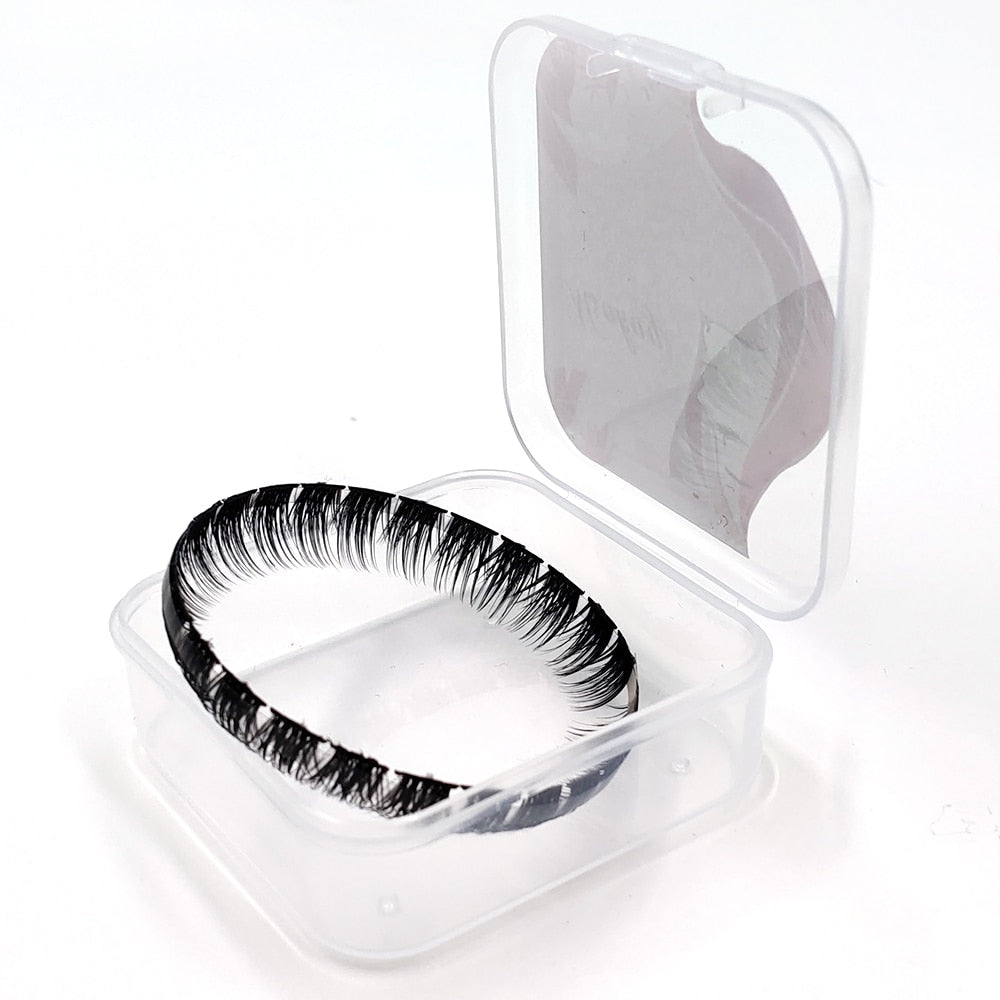 MSOKAY 25 Pcs/Case Newest DIY Cluster Eyelashes D Curl Volume Segmented Premade Fans Russian Thick Lash Extension Supplier