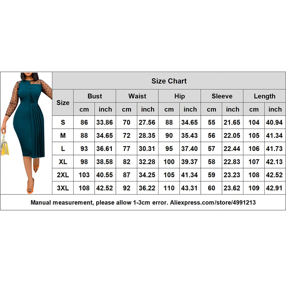 Summer Bodycon Dress African Dresses for Women 2022 Sexy Elegant Mesh Sleeve Pleat Bandage Robe Africaine Femme African Clothes